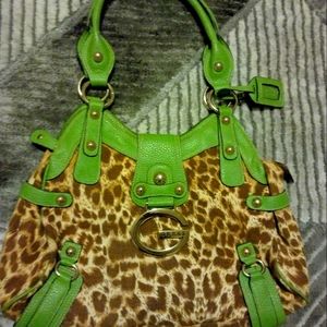 90's Guess Handbag LIME 💚